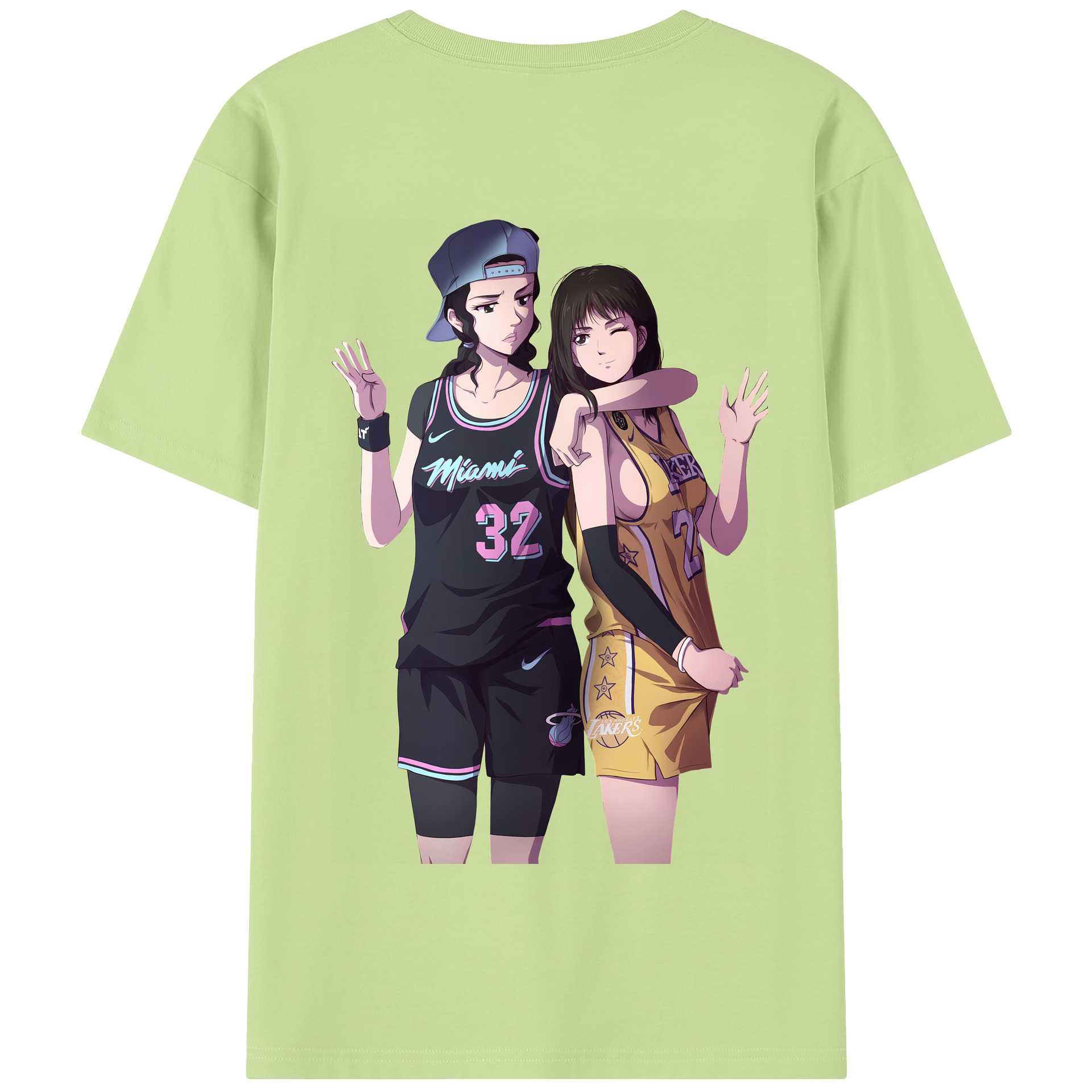 （画像用） SLAM DUNK／スラムダンク 綿100％半袖Tシャツ（背面プリント）